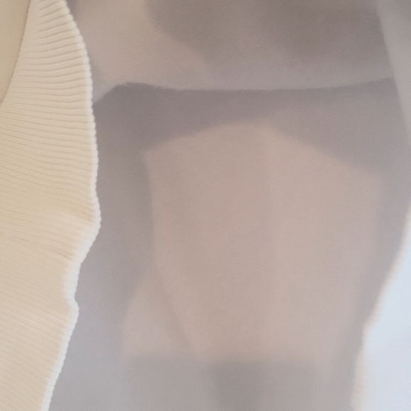 Calvin Klein Soft touch fleece SZ MEDIUM men's white with black - Picture 4 of 9